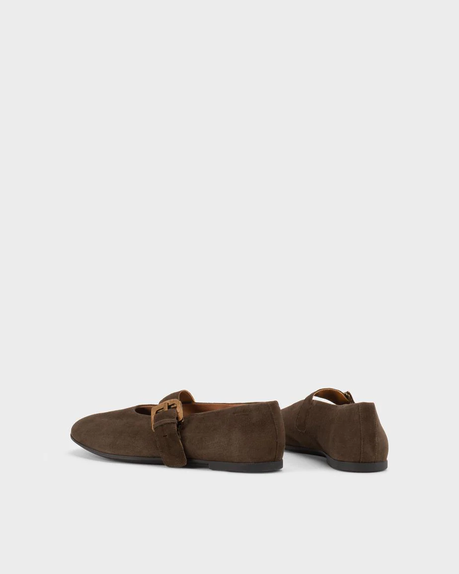 VAGABOND ALEYA BUCKLE FLAT-COFFEE - Image 3