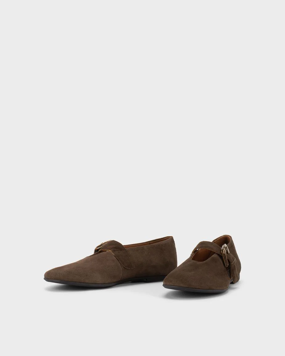 VAGABOND ALEYA BUCKLE FLAT-COFFEE - Image 4