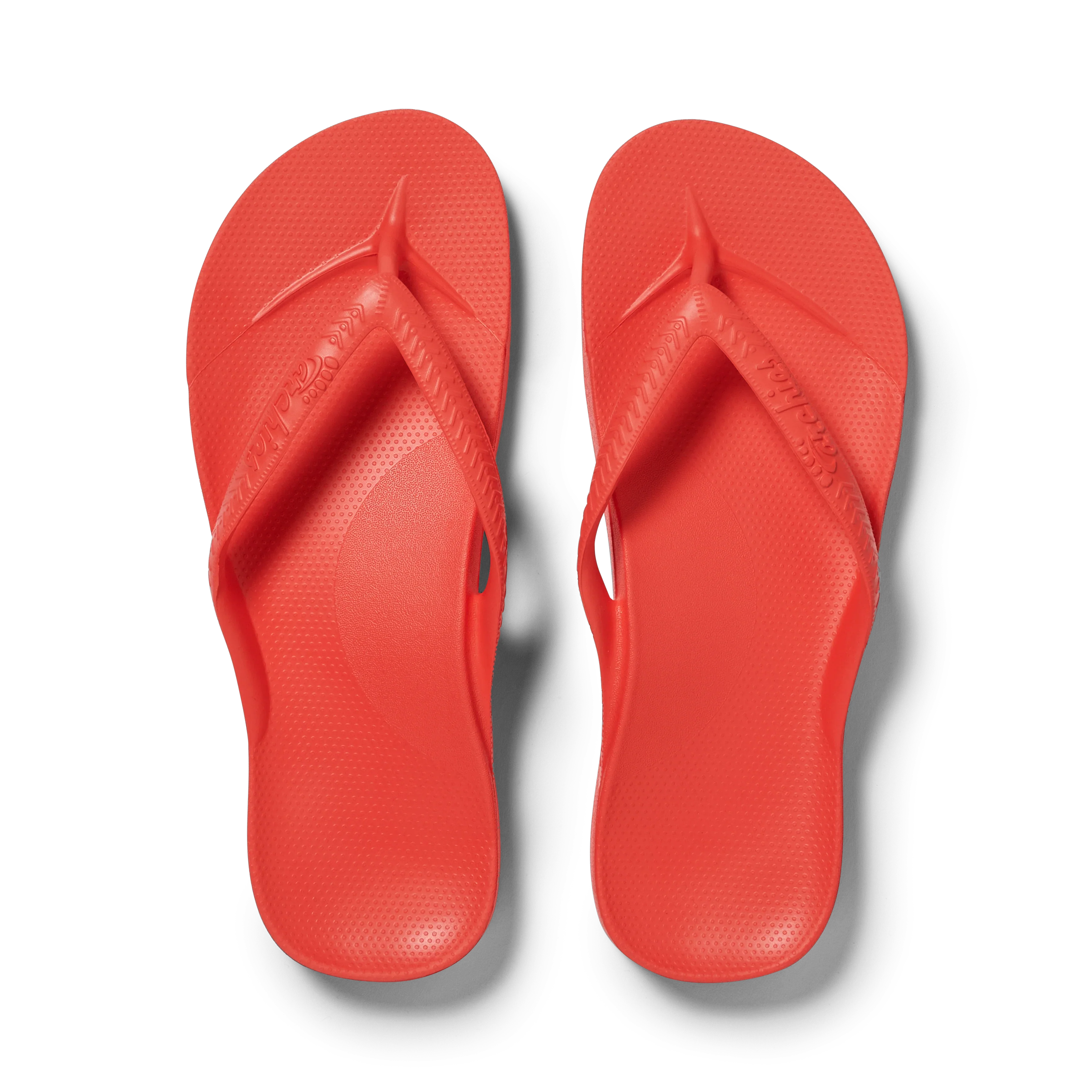 ARCHIES ARCH SUPPORT FLIP FLOPS CORAL
