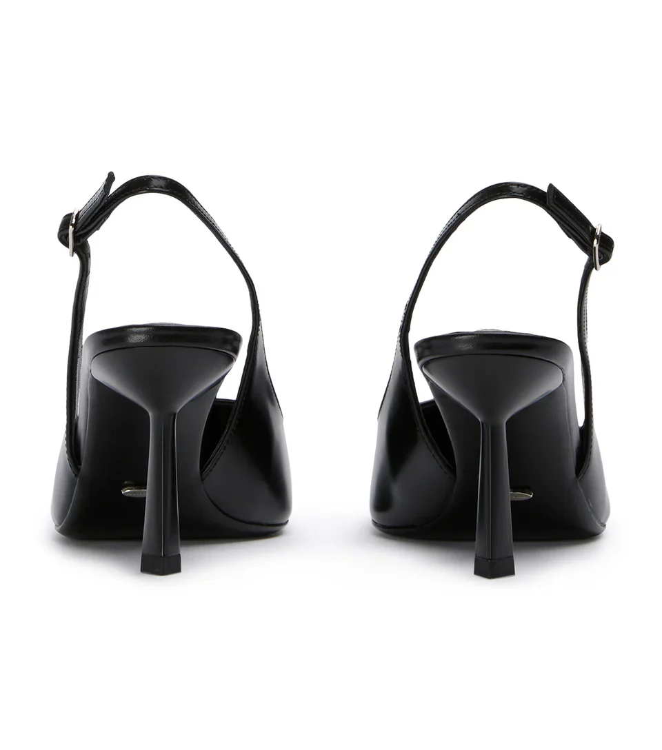 TONY BIANCO BAZ SLING BACK HEEL BLACK - Image 2