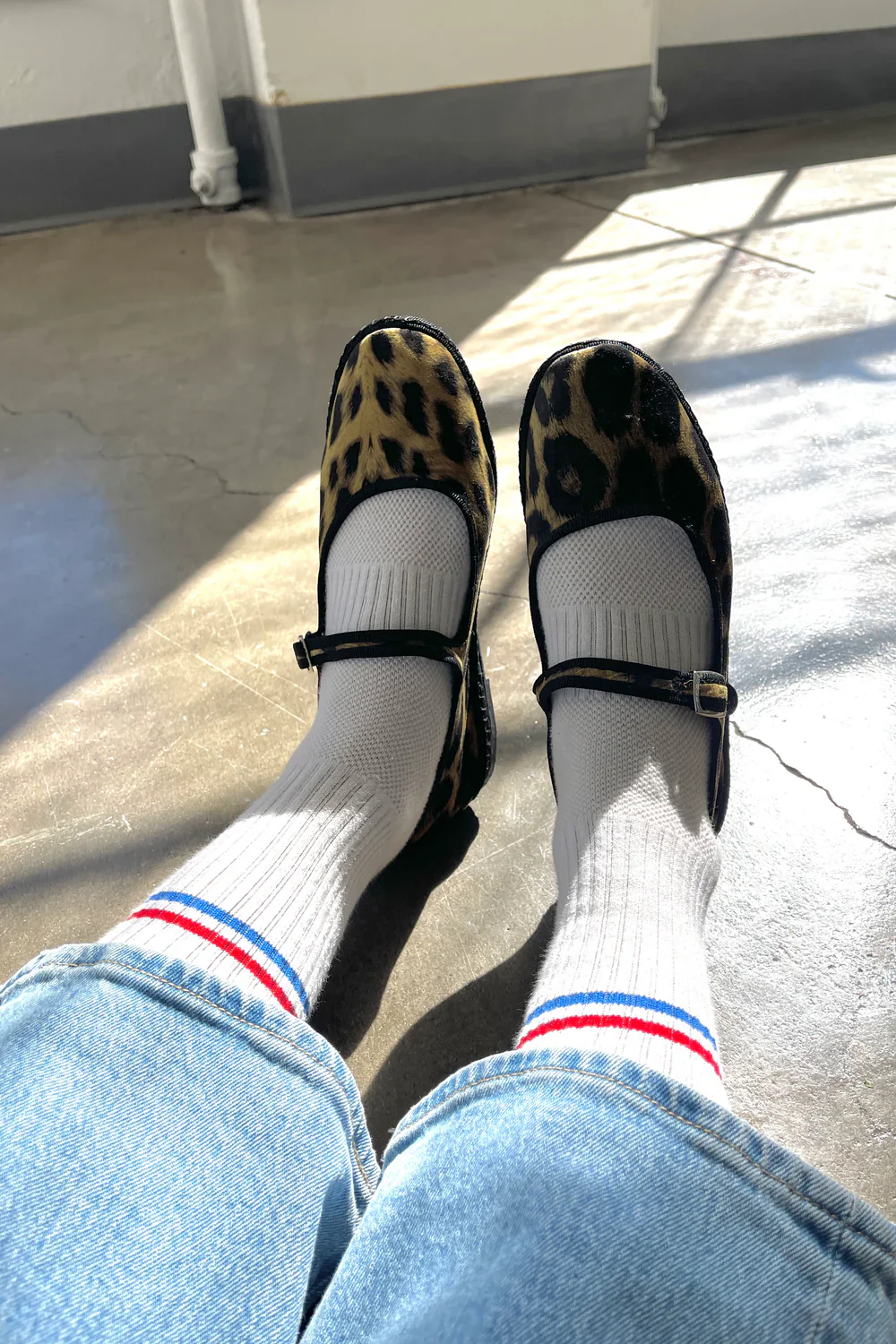 LE BON SHOPPE BOYFRIEND SOCKS MILK - Image 2