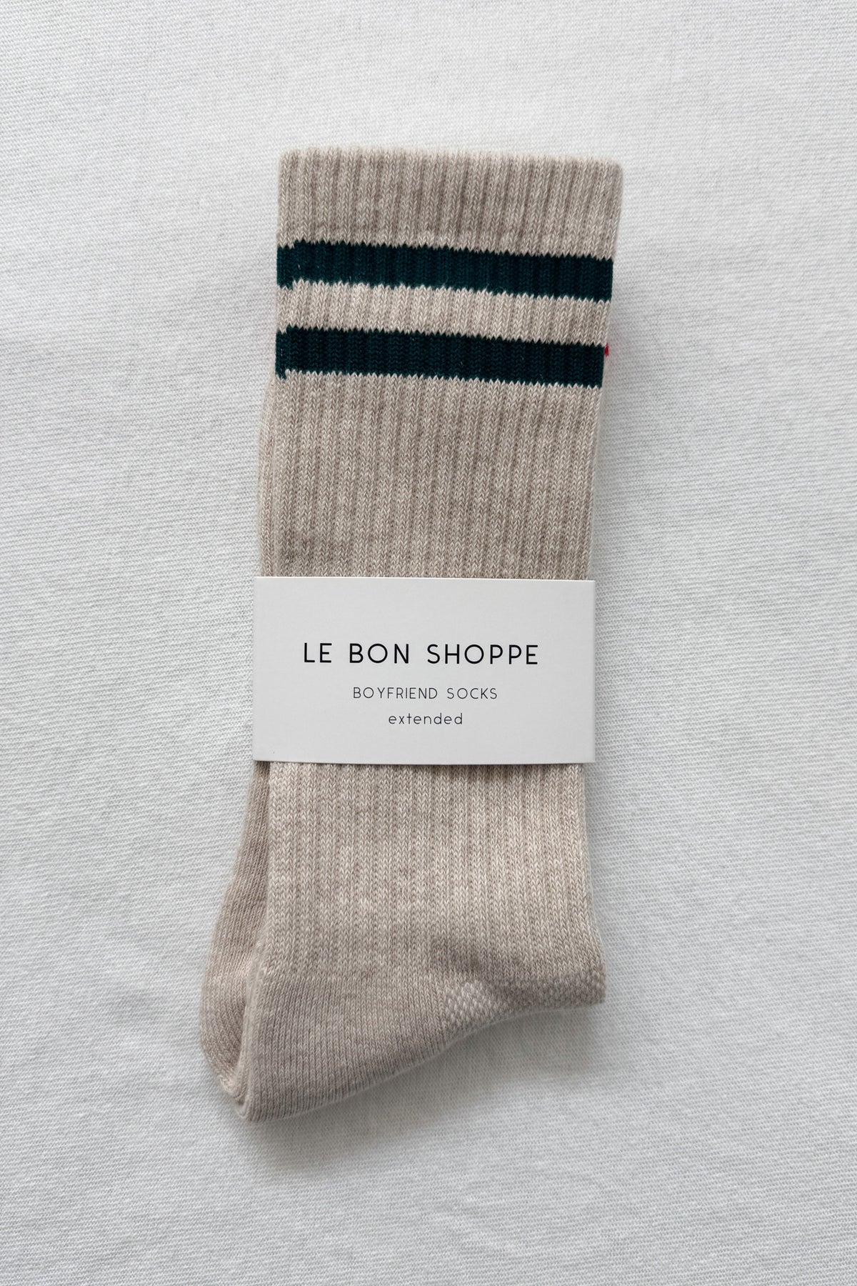 LE BON SHOPPE BOYFRIEND SOCKS OATMEAL - Image 2