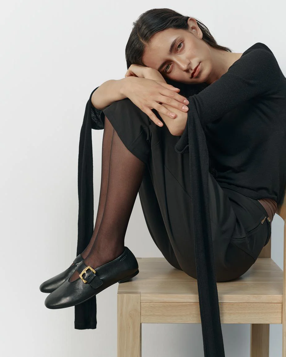 VAGABOND ALEYA BUCKLE FLAT BLACK - Image 2