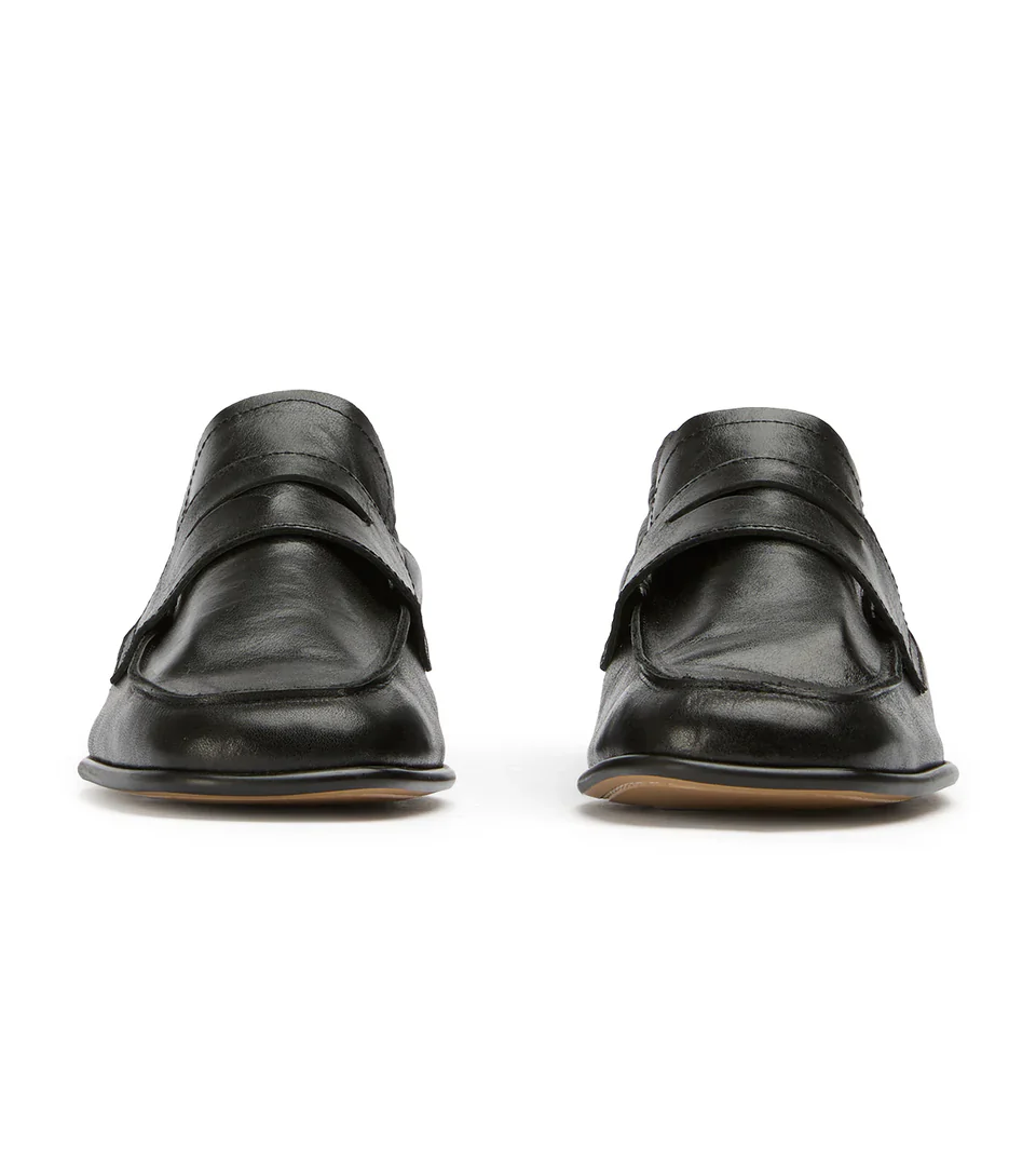 TONY BIANCO GLORIA LOAFER BLACK VINTAGE - Image 3