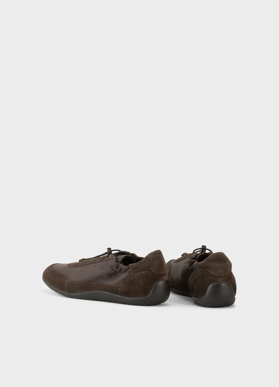 VAGABOND HOLLIE SNEAKER IN BROWN - Image 4