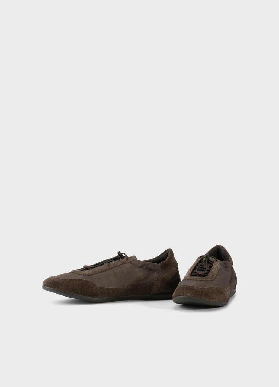 VAGABOND HOLLIE SNEAKER IN BROWN - Image 5