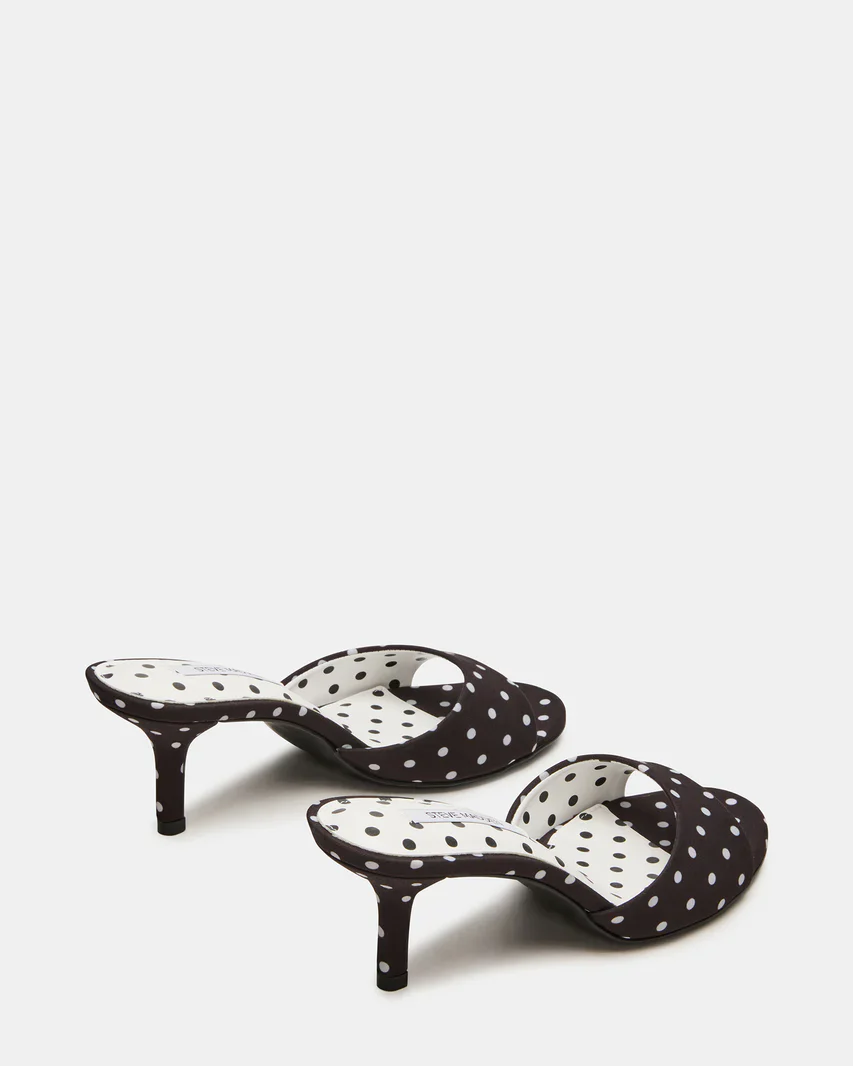 STEVE MADDEN KENDRIX-BLACK/WHITE - Image 2