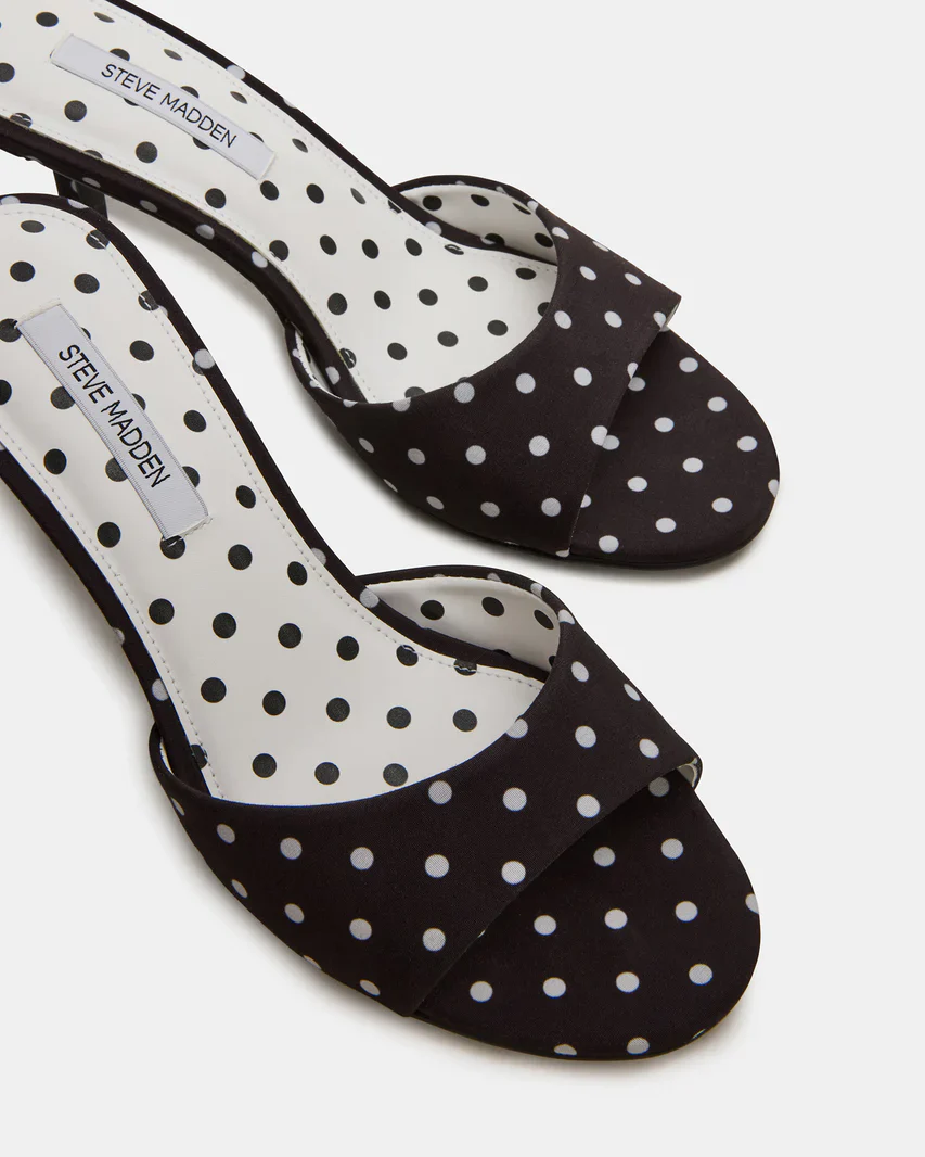 STEVE MADDEN KENDRIX-BLACK/WHITE - Image 4