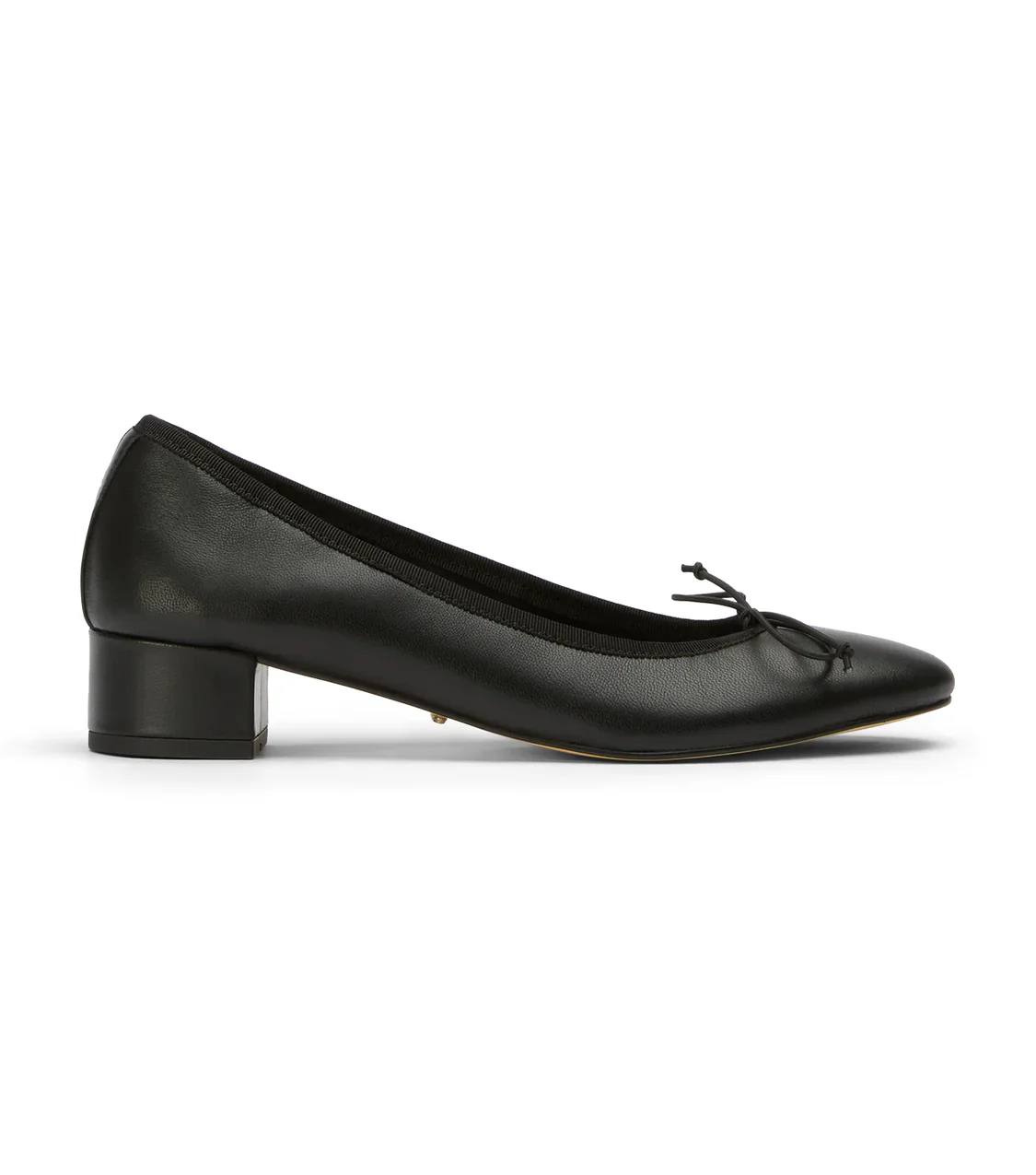 TONY BIANCO MADDIE HEELED BALLET BLACK - Image 2