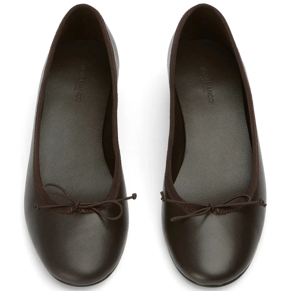 TONY BIANCO MADDIE HEELED BALLET CHOCOLATE - Image 2