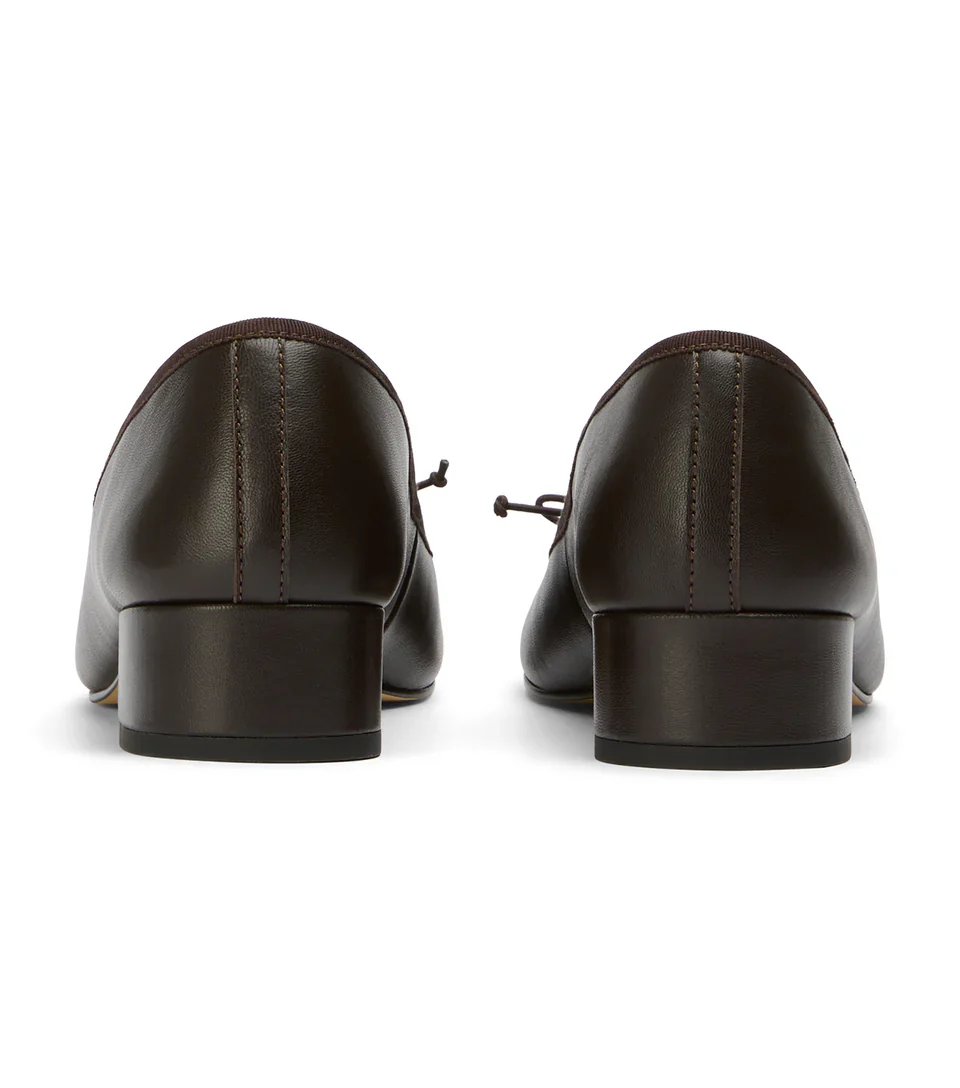 TONY BIANCO MADDIE HEELED BALLET CHOCOLATE - Image 5