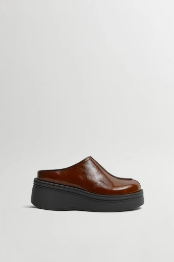 MIISTA Mego Dark Brown Mules - Image 5