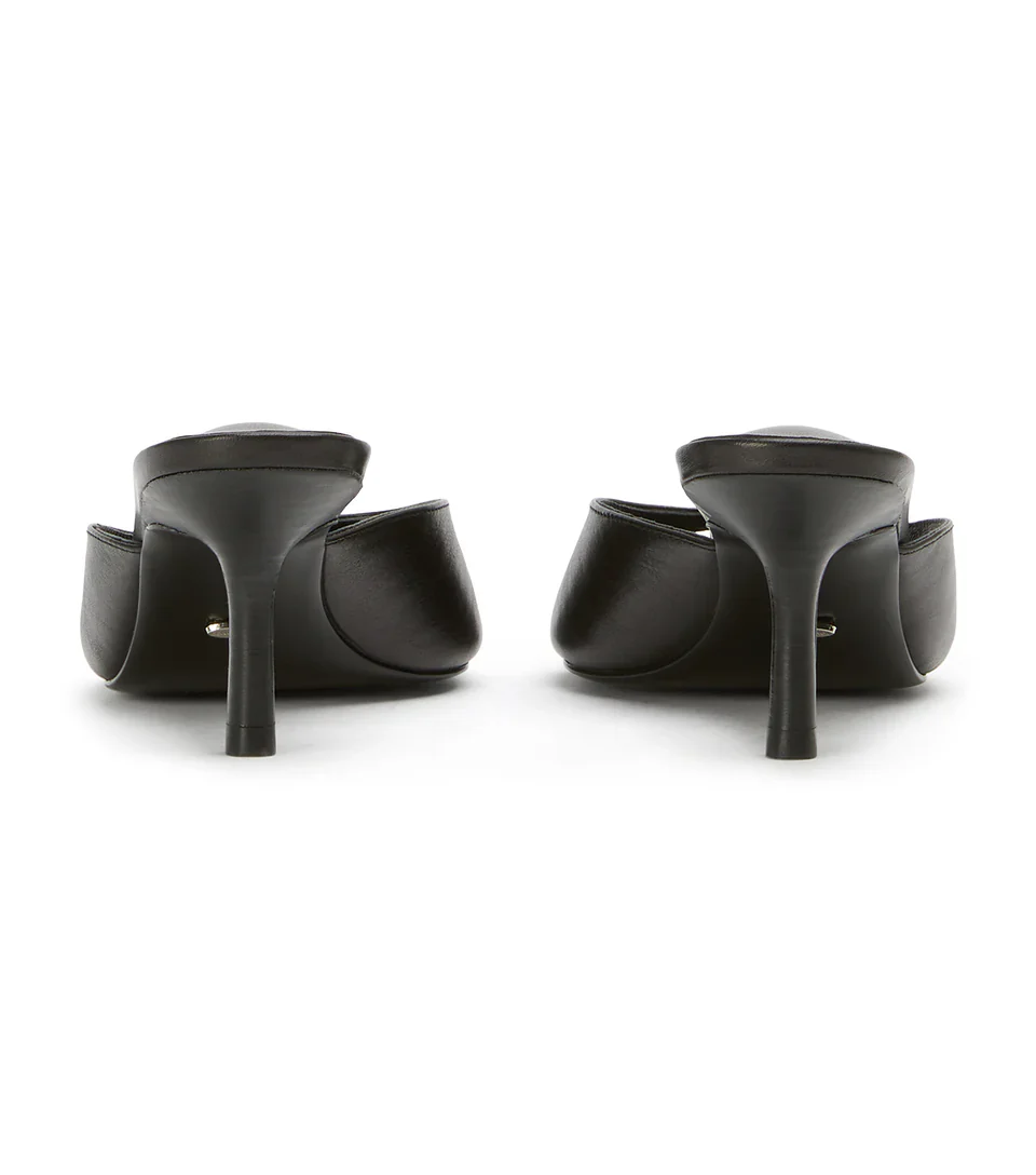 TONY BIANCO RADA BLACK VINTAGE HEELS - Image 5