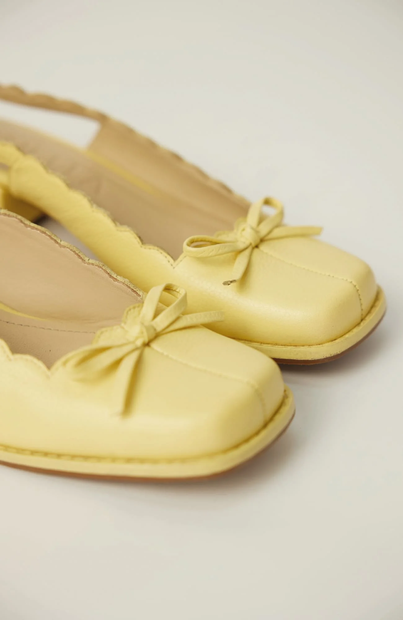 CANELLA YELLOW ORIGIN SLINGBACK SANDALS - Image 3